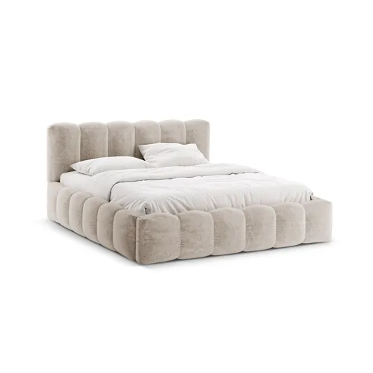 Storage Bed With Headboard, "Lupine", 166x226x95 Made in Europe