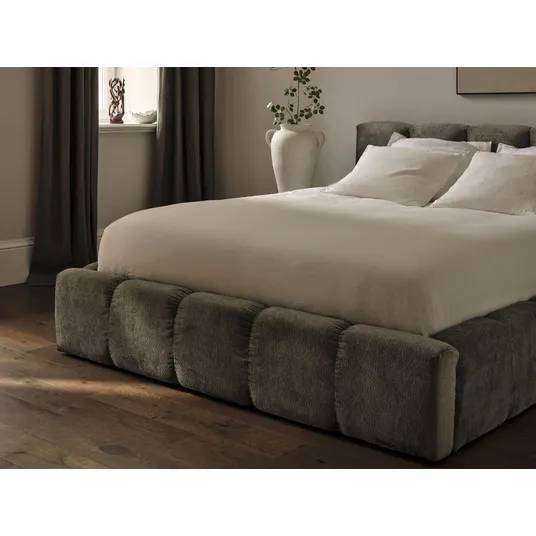 Storage Bed With Headboard, "Lupine", 166x226x95 Made in Europe