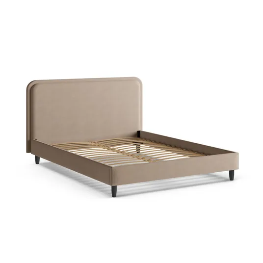 Bed With Headboard, "Aveline", 155x214x117 Made in Europe