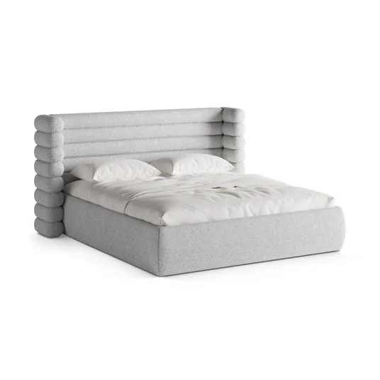Storage Bed With Headboard, "Mount", 196x228x120 Made in Europe