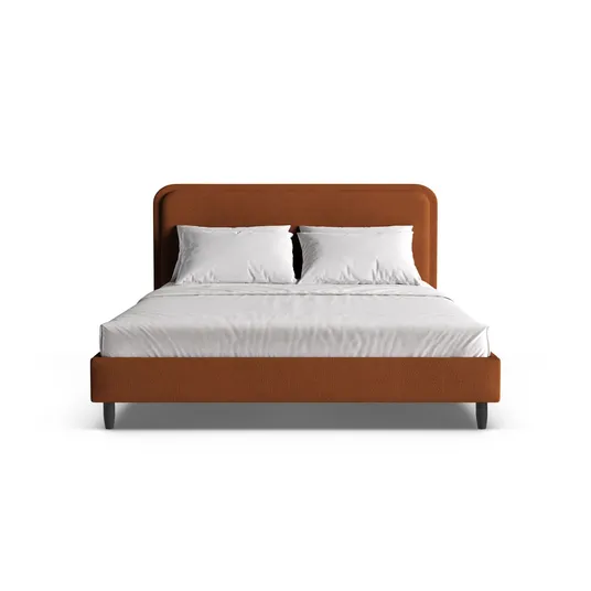 Bed With Headboard, "Aveline", 175x214x117 Made in Europe