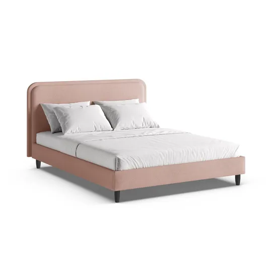 Bed With Headboard, "Aveline", 195x214x117 Made in Europe