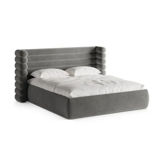 Storage Bed With Headboard, "Mount", 216x228x120 Made in Europe