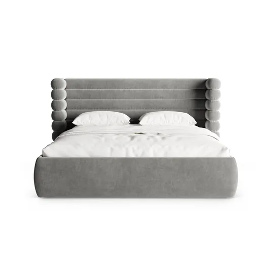 Storage Bed With Headboard, "Mount", 216x228x120 Made in Europe