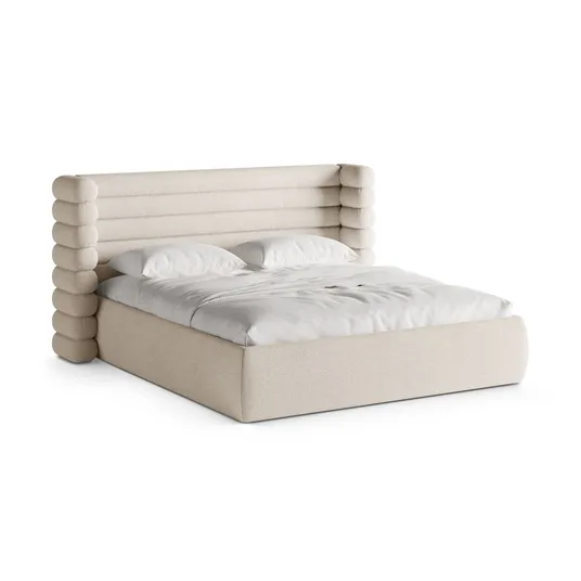 Storage Bed With Headboard, "Mount", 236x228x120 Made in Europe