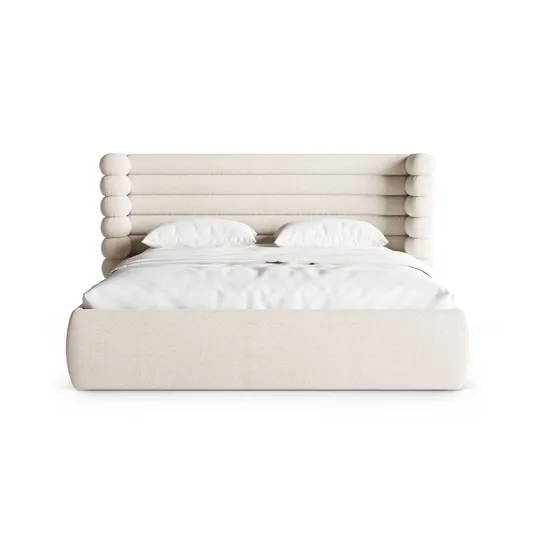 Storage Bed With Headboard, "Mount", 236x228x120 Made in Europe