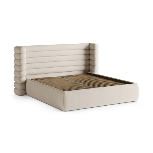 Storage Bed With Headboard, "Mount", 236x228x120 Made in Europe