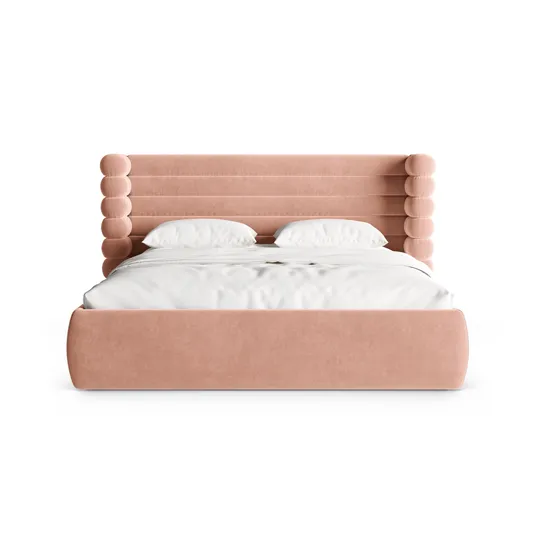 Storage Bed With Headboard, "Mount", 236x228x120 Made in Europe