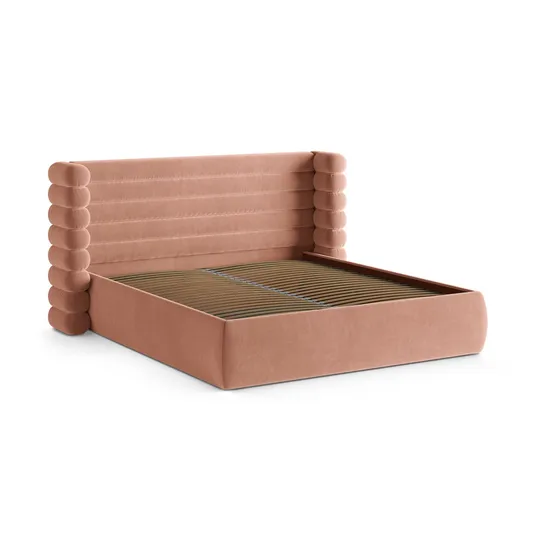 Storage Bed With Headboard, "Mount", 236x228x120 Made in Europe