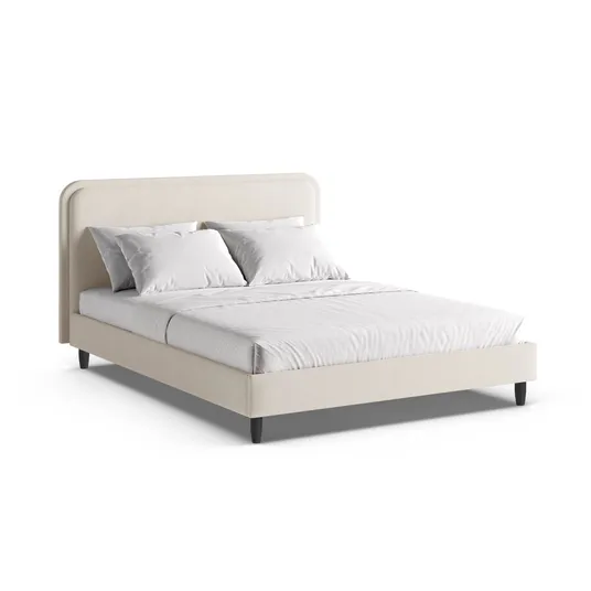 Bed With Headboard, "Aveline", 215x214x117 Made in Europe