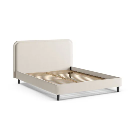 Bed With Headboard, "Aveline", 215x214x117 Made in Europe