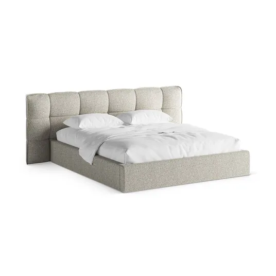 Storage Bed With Headboard, "Eric", 290x225x104 Made in Europe