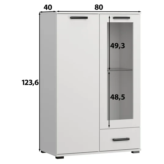 Frazio Tall Chest of Drawers