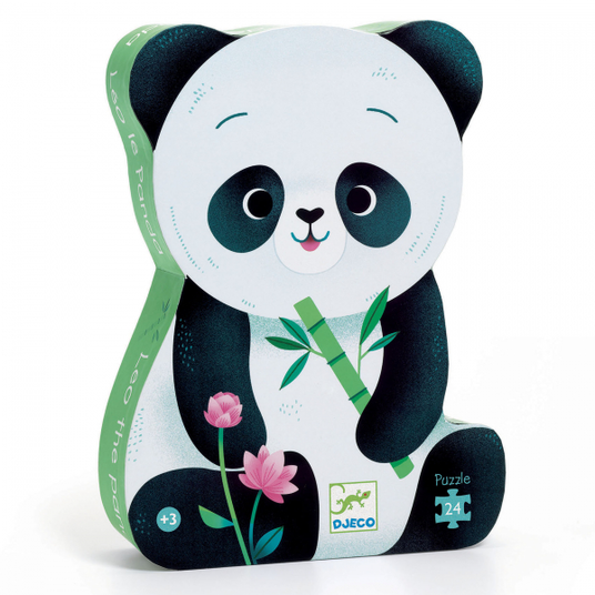 Siluetų dėlionė - Panda (24 detalių)