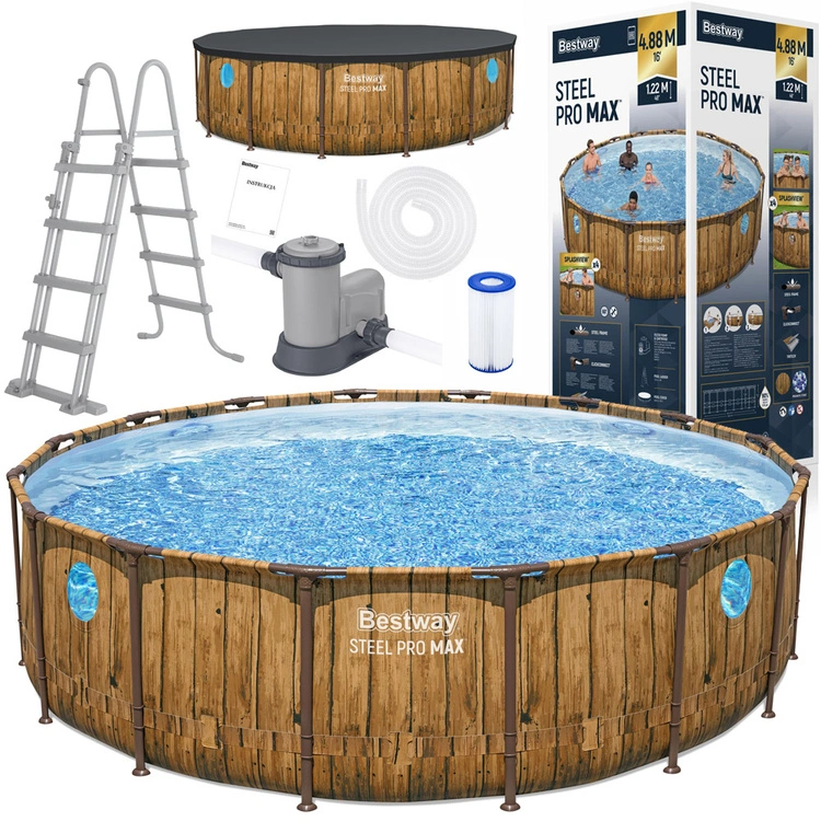 Bestway 56725 ierāmēts dārza baseins, 488