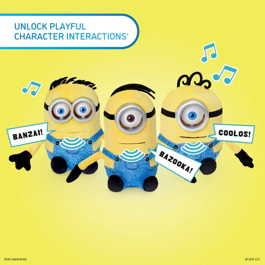 REAL FX MINIONS Palm Puppetronic interaktiivne mänguasi - Henry