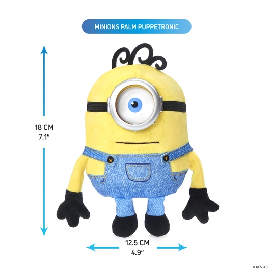 REAL FX MINIONS Palm Puppetronic interaktiivne mänguasi - James