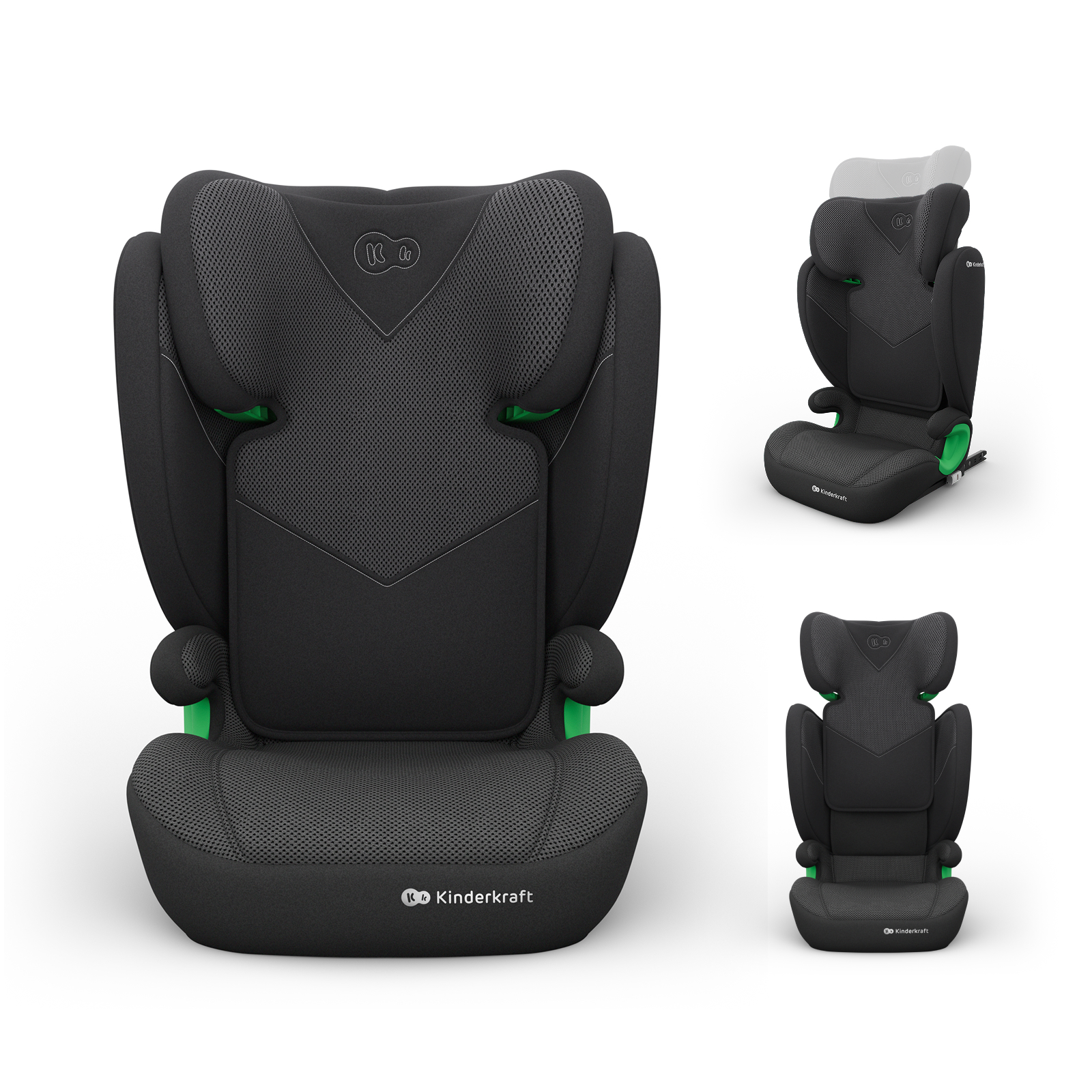 KINDERKRAFT autokrēsls JUNIOR FIX 2 PLUS