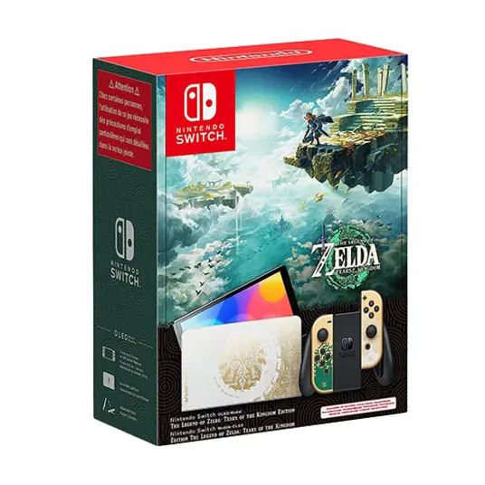 任天堂/Nintendo Žaidimų konsolė Nintendo Switch OLED Zelda: Tears of the Kingdom
