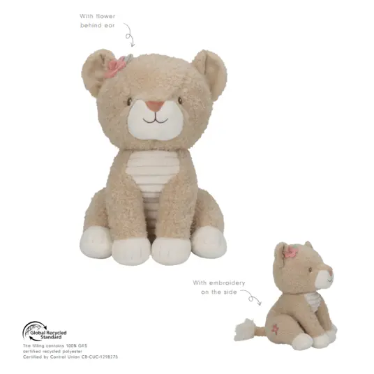 Little Dutch pliušinė liūtė 25 cm Safari Friends GRS