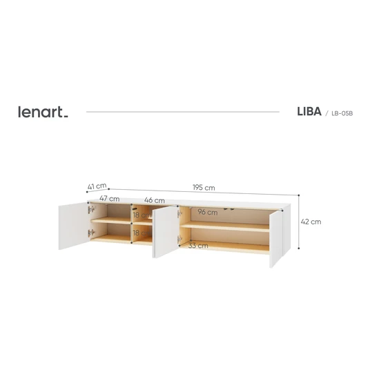 TV spintelė LIBA LB-05B