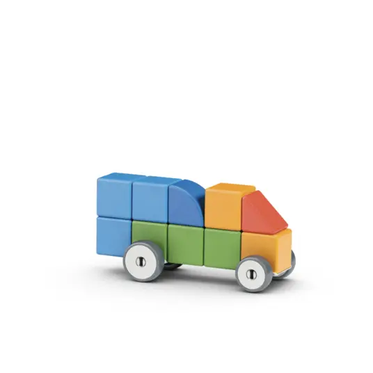 Magnetinės kaladėlės Geomag Mažasis pasaulis (25 vnt.)