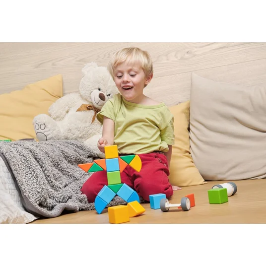 Magnetinės kaladėlės Geomag Mažasis pasaulis (25 vnt.)