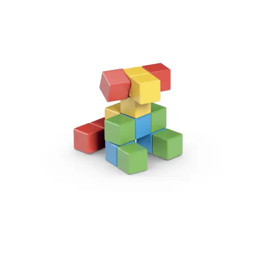 Magnetiniės kaladėlės Geomag Kūrybinis rinkinys (16 vnt.)