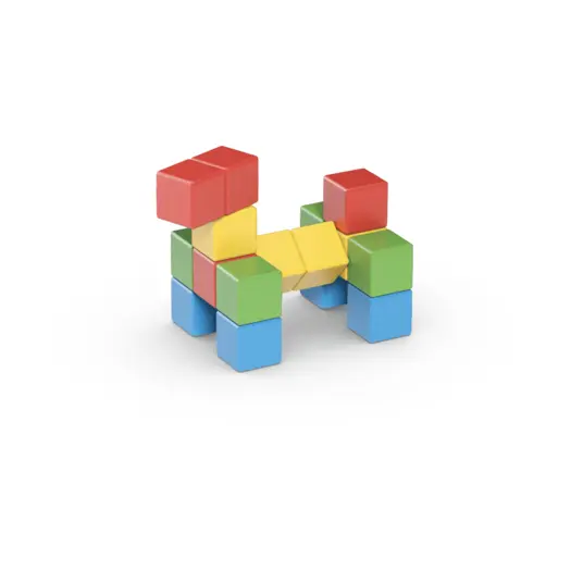Magnetiniės kaladėlės Geomag Kūrybinis rinkinys (16 vnt.)