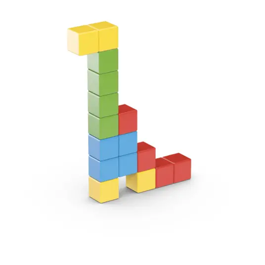 Magnetiniės kaladėlės Geomag Kūrybinis rinkinys (16 vnt.)