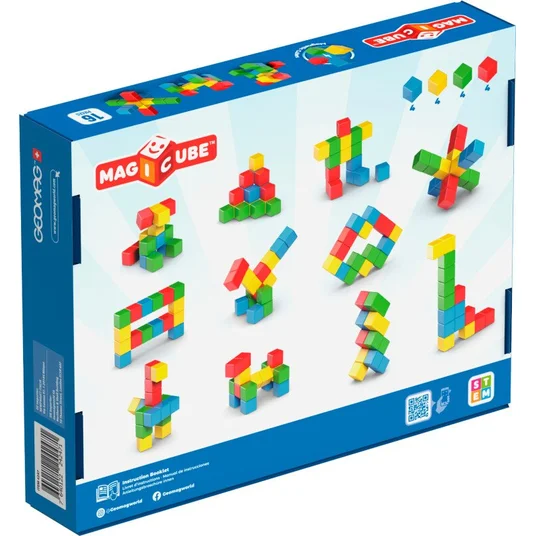 Magnetiniės kaladėlės Geomag Kūrybinis rinkinys (16 vnt.)