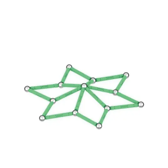 Magnetkonstruktor - Pimedas helendav (42 tk.)