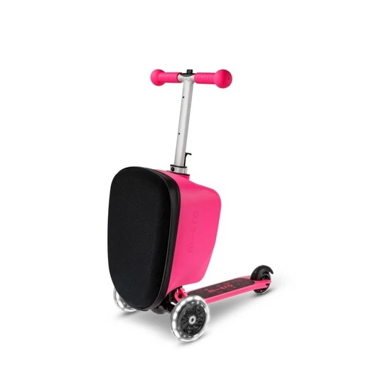 Paspirtukas Micro Luggage Junior Patch & Play Pink