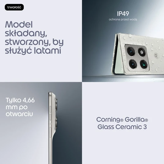Motorola razr fold 16/512GB Lily White