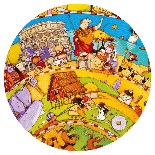 Dėlionė + brošiūra - Istorija (350 detalių)