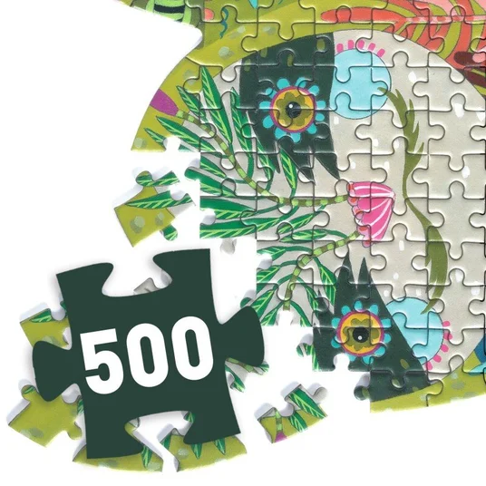 Forminė dėlionė - Tinginys (500 detalių)