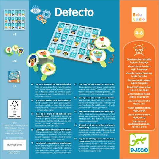 Edukacinis žaidimas - Eduludo - Detektyvas