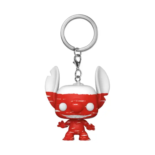 FUNKO POP! Raktų pakabutis: Lilo & Stitch - Stitch Badness Level (Deco)