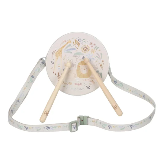 Little Dutch muzikinis būgnų rinkinys Safari Friends FSC
