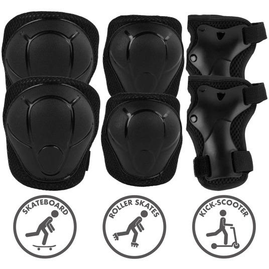 Kelių ir alkūnių apsaugos Kidwell Trix Black S