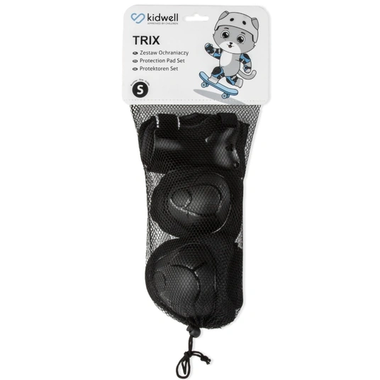 Kelių ir alkūnių apsaugos Kidwell Trix Black S