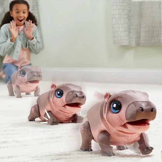 FURREAL interaktiivne pehme mänguasi - Sally the Silly Hippo