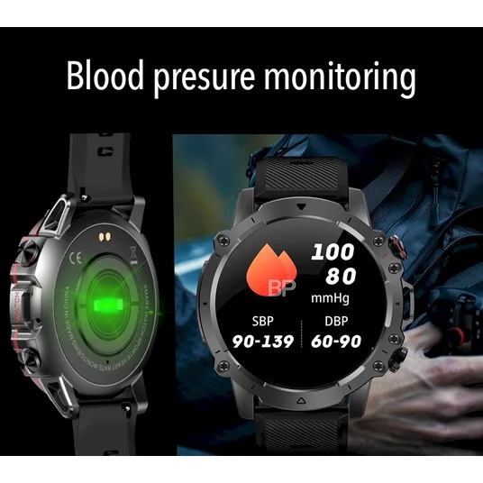 Rubicon RNCF18-1 Smartwatch with Bracelet + Strap / black