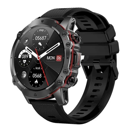 Rubicon RNCF18-1 Smartwatch with Bracelet + Strap / black