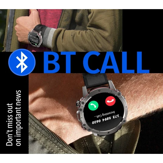 Rubicon RNCF18-1 Smartwatch with Bracelet + Strap / black