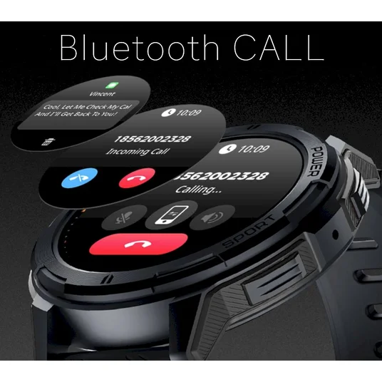 Rubicon Smartwatch RNCF26-1 / black