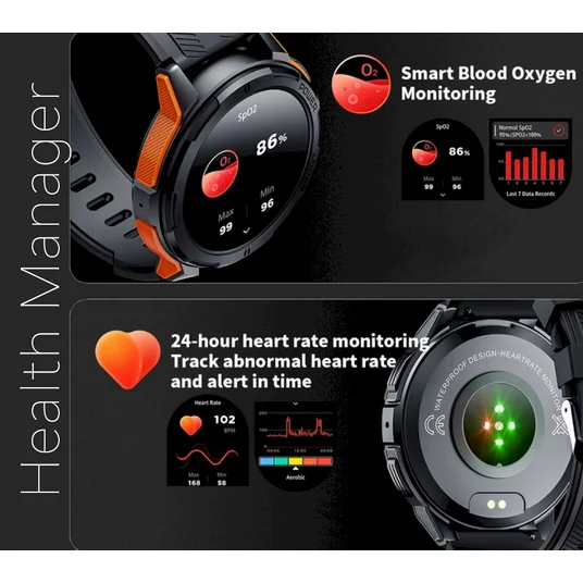 Rubicon Smartwatch RNCF26-1 / black