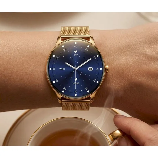 Smartwatch Gravity Gold Strap + Bracelet GT31-2 / gold