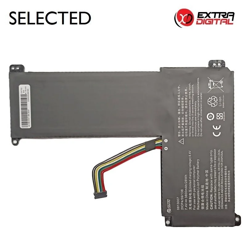 ExtraDigital Notebook Battery LENOVO 0813007 3800mAh