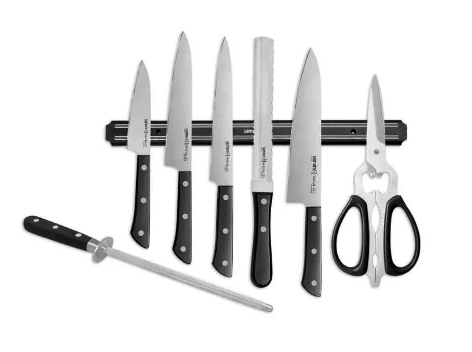 Samura Harakiri 8-piece kitchen knife set